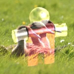 Beispiel für den Ebenenmodus Addition